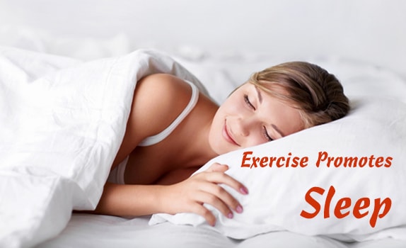 exercise promotes sleep