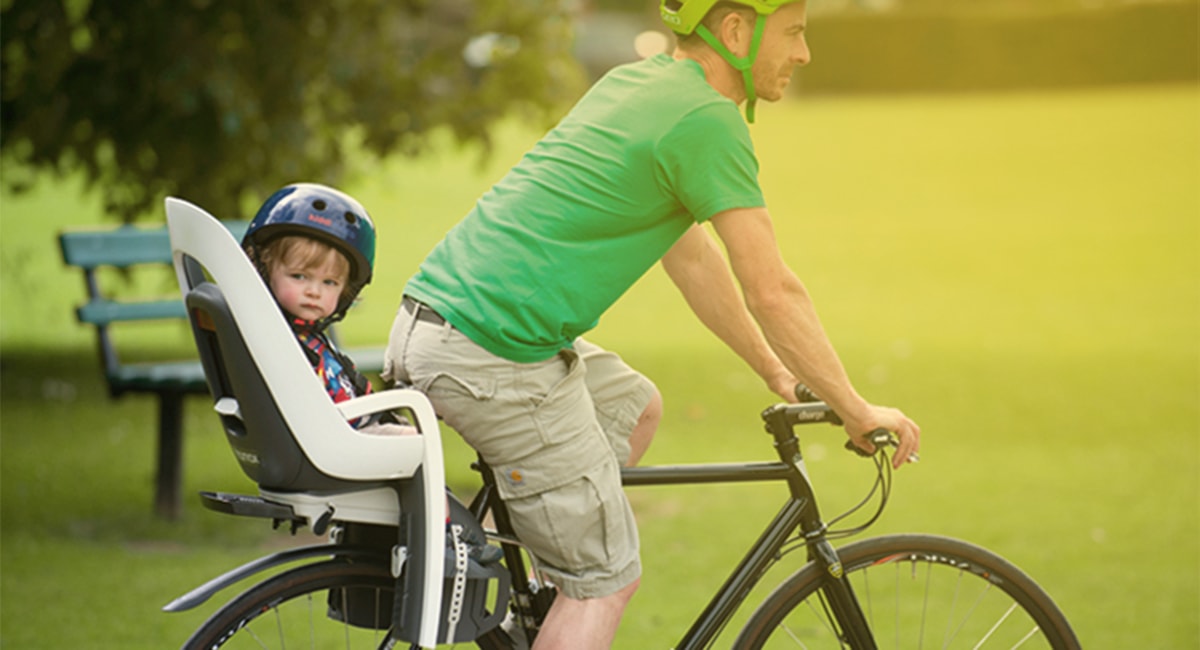 reclining child bike seat