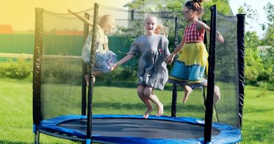 Spring Trampoline for kids