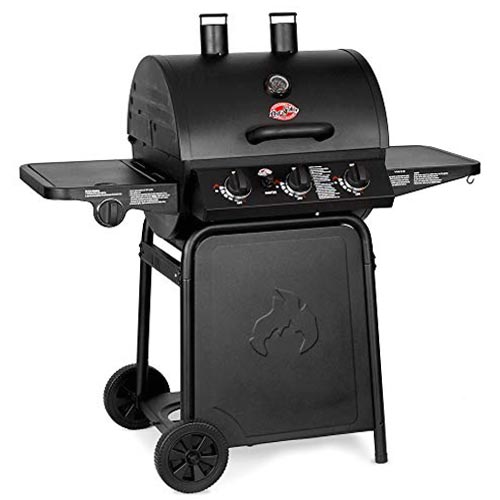 Char-Griller E3001 Grillin' Pro 40800-BTU Gas Grill