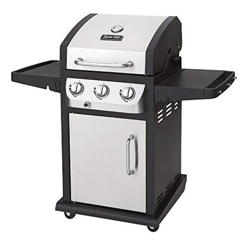Dyna-Glo DGB390SNP-D 36000 BTU 3-Burner LP Gas Grill