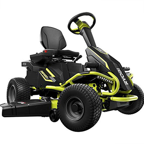 Ryobi RY48111 Battery Electric Rear Engine Riding Lawn Mower