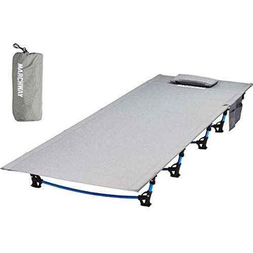 MARCHWAY Ultralight Folding Tent Camping Cot Bed