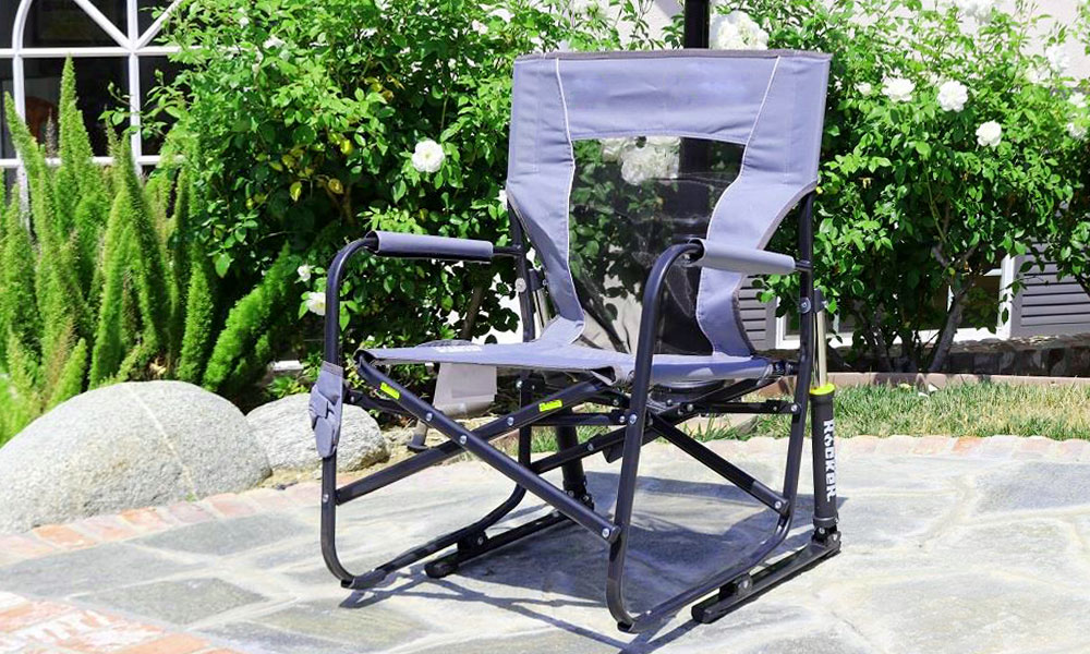 gci outdoor freestyle rocker portable folding rocking chair