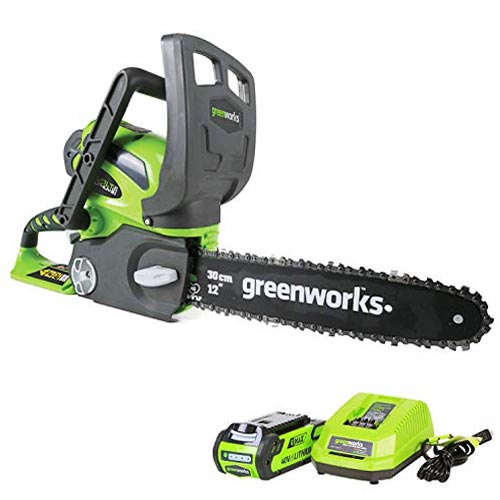 Greenworks 12-Inch 40V Cordless Chainsaw