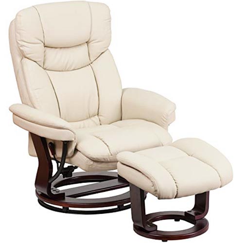 Flash Furniture Recliner Chair with Ottoman