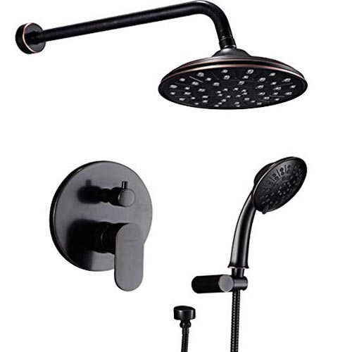 Wall Mounted Shower Faucet Set for Bathroom with High Pressure