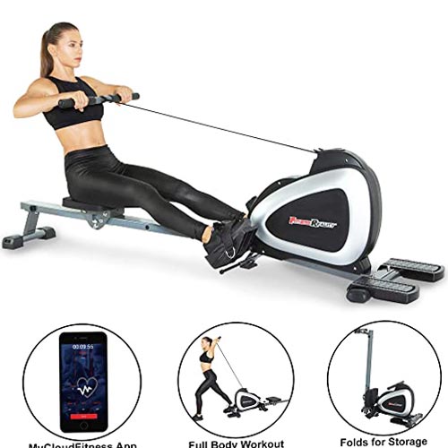 Fitness Reality 1000 Plus Bluetooth Magnetic Rower Rowing Machine