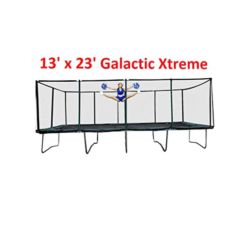 Happy Trampoline - Galactic Xtreme Gymnastic Rectangle Trampoline