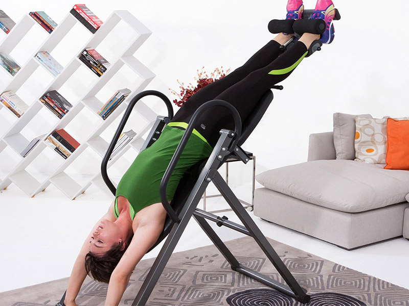 The inversion table has many benefits